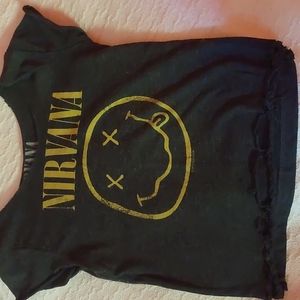 Nirvana shirt, 2t, modified